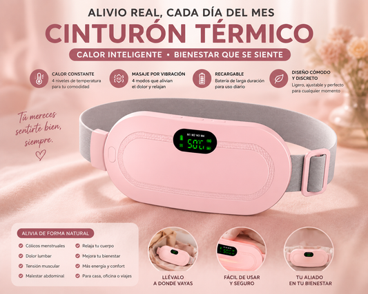 Alivio Térmico para Cólicos Menstruales
